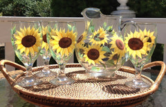 Sunflowers 5-Piece Entertaining Set