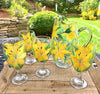 Yellow Lilies 5-pc Entertaining Set