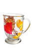 Autumn Leaves Cafe Mug - Wineflowers
