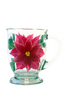 Poinsettias Cafe Mug - Wineflowers
