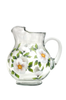 White Beach Roses Pitcher - Wineflowers
