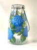 Hydrangeas Tall Lantern